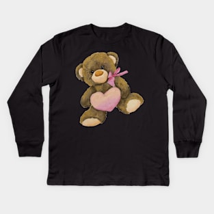 Teddy Kids Long Sleeve T-Shirt